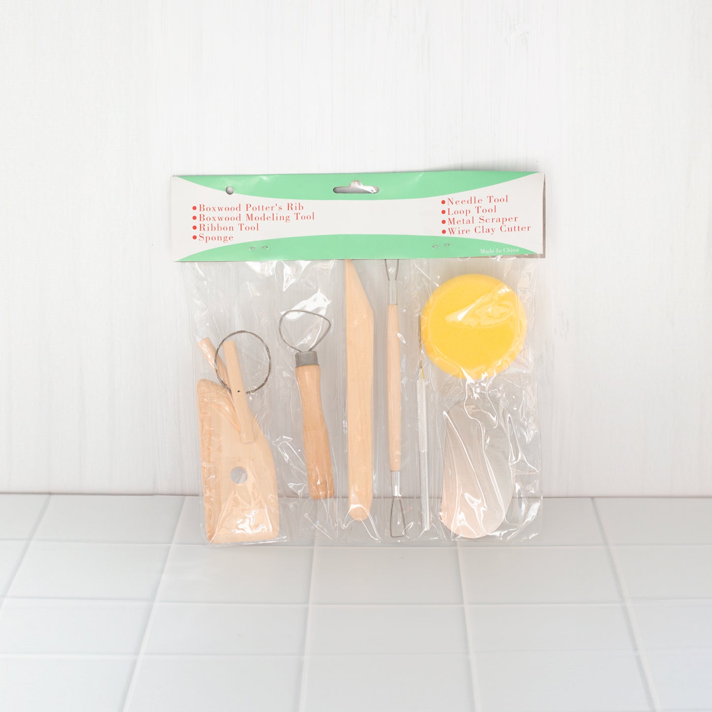 SET HERRAMIENTAS CERÁMICA
