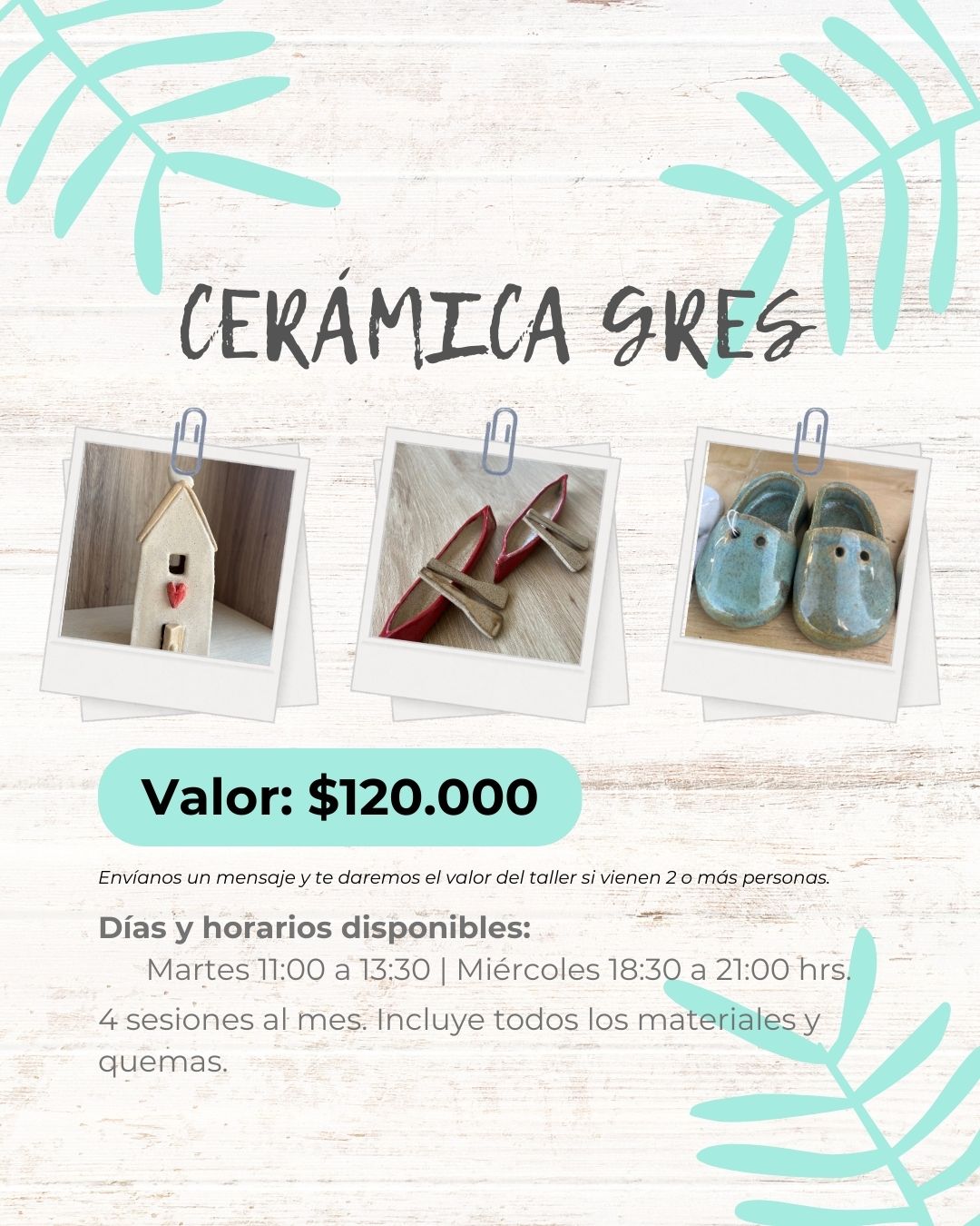 Taller de Cerámica Gres