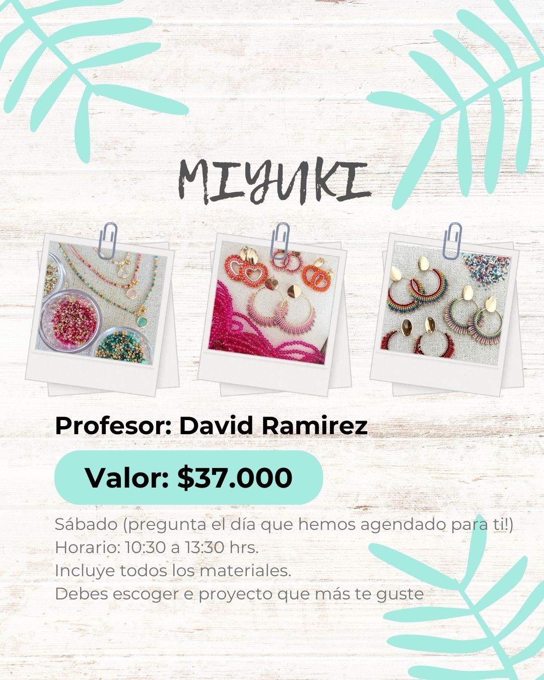 Workshop de Miyuki
