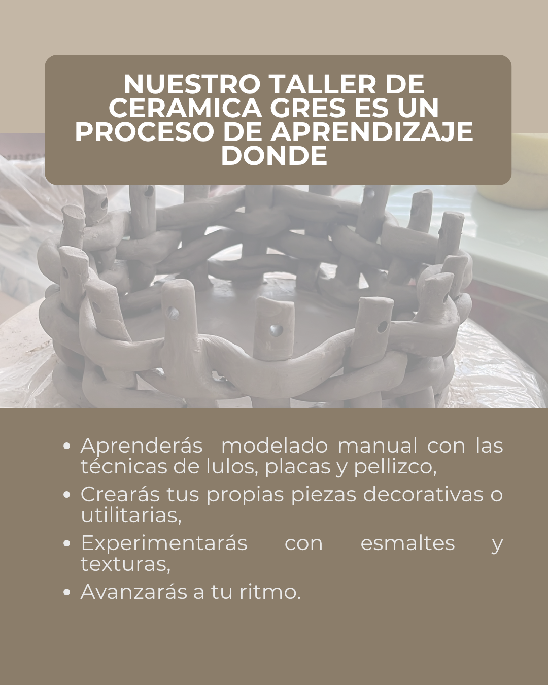 Taller de Cerámica Gres