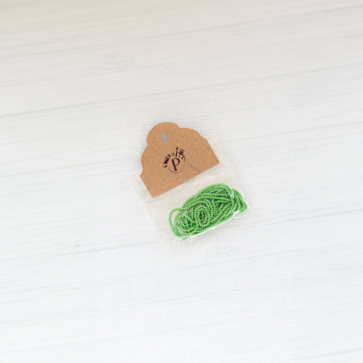 BOLSA MOSTACILLA VERDE – El Taller de la P
